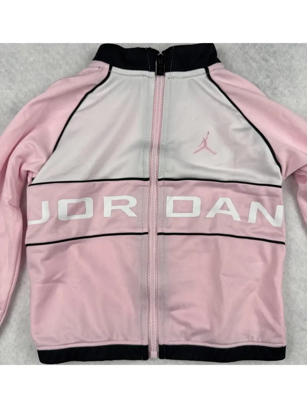 Jordan 18M Girls Pink Tracksuit‎ Set Full Zip Jacket Jogger Pants 2PC NWT
